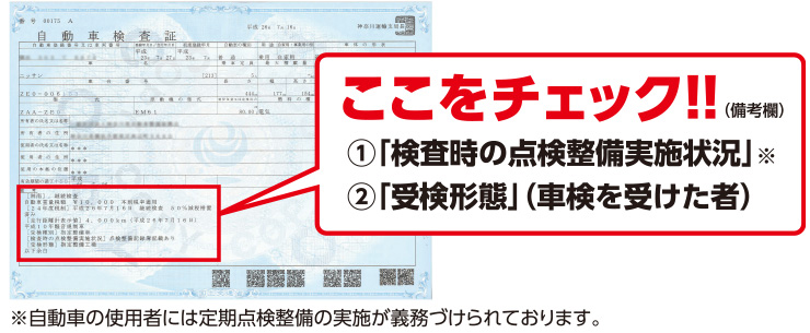 知って納得 点検 車検のこと Car Jp 一般社団法人 神奈川県自動車整備振興会 神奈川県自動車整備商工組合